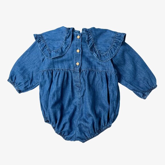 H&M Adorables – Romper with Big Collar & Bloomer Bottom (Size 6–9 months / 74 cm - Picture 2 of 3